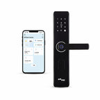 Full Size High Security Door Lock , 6 in 1 Access Modes , Tripple Bolt + 1 Lock bolt