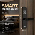 Compact Digital Door lock , 6 in 1 Access Modes , 1+ 1 Lock Bolt