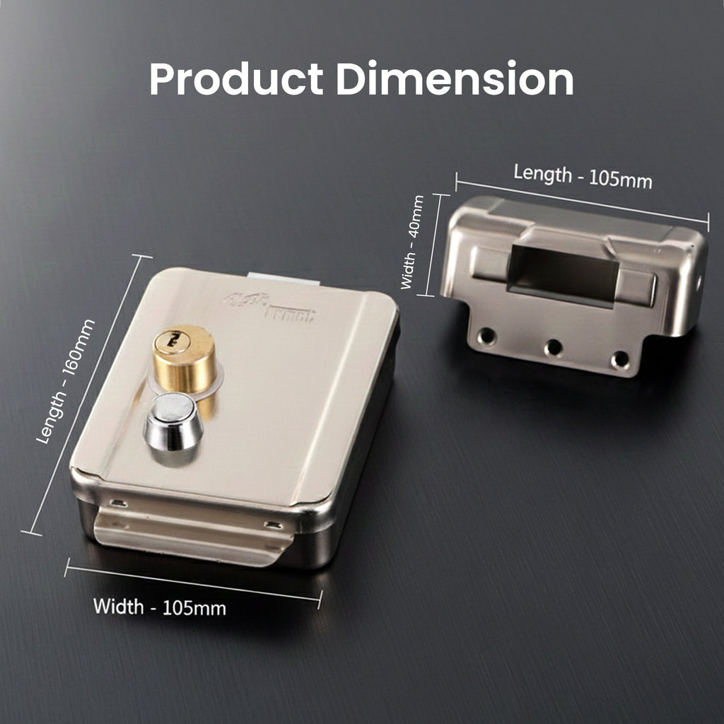 Robust Electro Mechanical Door Lock , 1+ 1 Lock Bolt