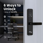 Compact Digital Door lock , 6 in 1 Access Modes , 1+ 1 Lock Bolt