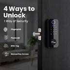 Sleek Digital Dead Bolt, 4 in 1 Access Modes