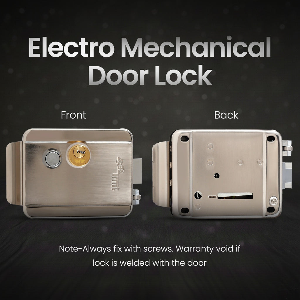 Robust Electro Mechanical Door Lock , 1+ 1 Lock Bolt
